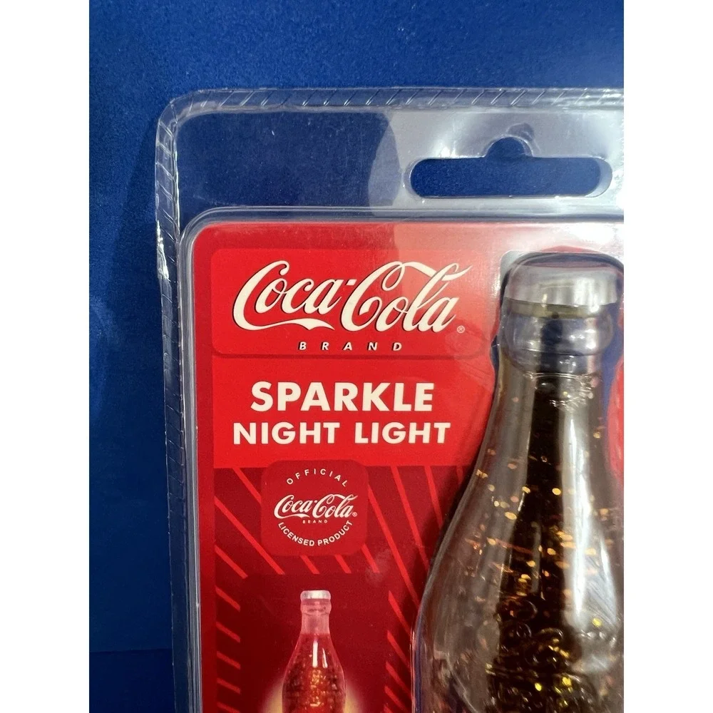 Coca-Cola Sparkle Night Light, Factory Sealed